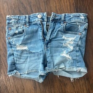 American Eagle Outfitters Light Blue Jean Shorts